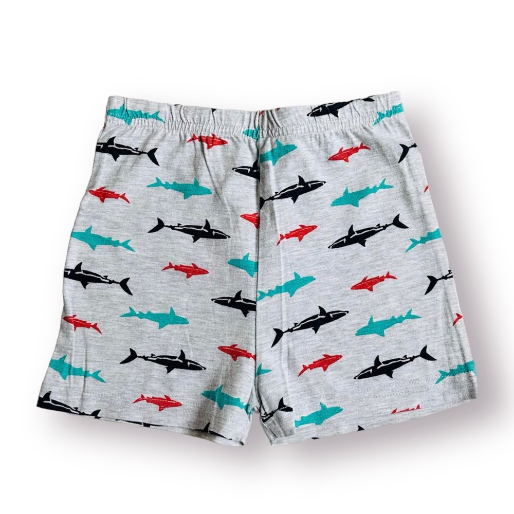 Primark Shark 🦈 Pajama Shorts Size 3-4 Years